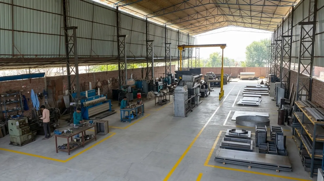 Main fabrication hall