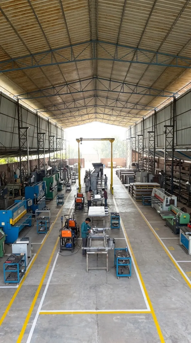 Assembly & machining bay